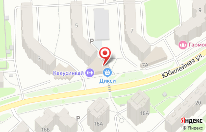 Детский центр Рыжий Кот на Юбилейной улице на карте