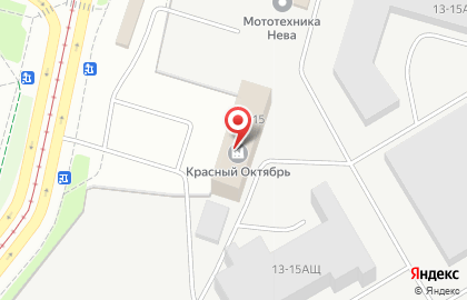 ЗАО Красный Октябрь-Нева на карте