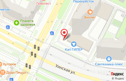 Магазин техники М.Видео в Мотовилихинском районе на карте