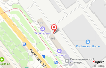 Виктория-С в Ленинском районе на карте