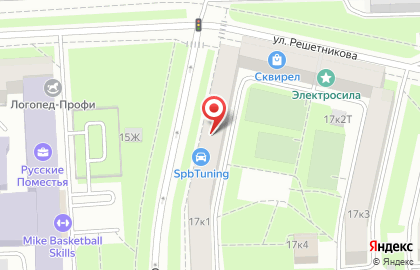 Магазин масел и запчастей CARDONE на улице Решетникова на карте