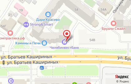 Установочный центр Астром-Сервис на улице Братьев Кашириных на карте