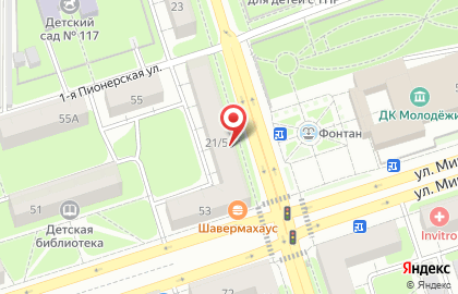 Салон цветов Амур во Владимире на карте