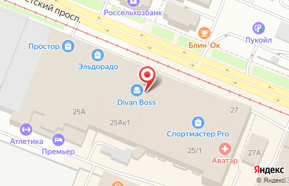 Автоспасатель на Советском проспекте на карте