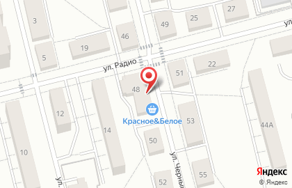 Продовольственный магазин Вега на карте