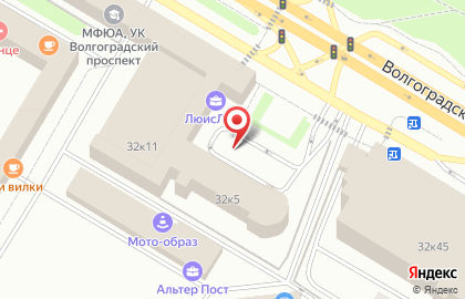 Шаурма на Волгоградском проспекте на карте