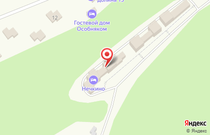 Гостиничный комплекс Нечкино на Красной улице на карте