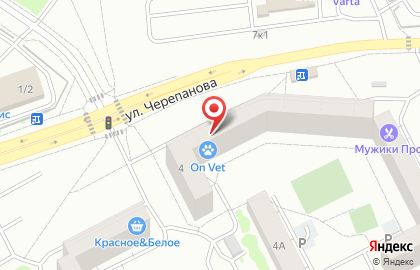 Ветеринарная клиника On Vet на карте