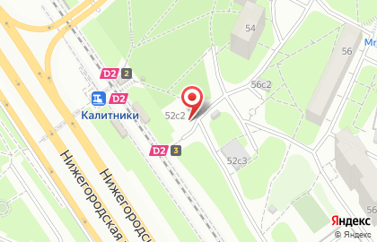 Киоск фастфудной продукции на Нижегородской улице на карте
