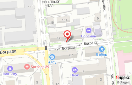 Енисей ТСС на улице Бограда на карте