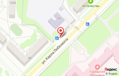 Салон цветов 7цветик на улице Карла Либкнехта на карте