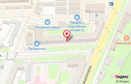 Хоум Кредит энд Финанс Банк на улице Медведева на карте