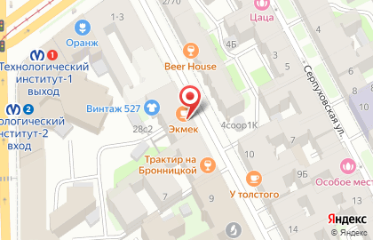 Аптека Горздрав в Санкт-Петербурге на карте