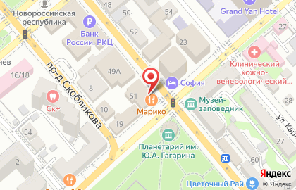 Киберспортивный клуб CyberX на улице Советов на карте