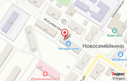 Комиссионный магазин на Жигулёвской улице на карте