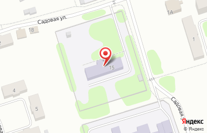 Детский сад Малыш на Садовой улице на карте