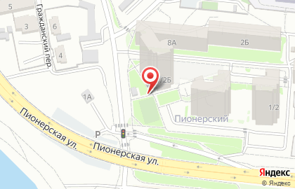 Салон Brow bar на Пионерской улице на карте