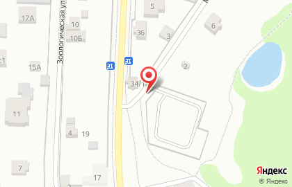 Автостоянка Северная пальмира на карте