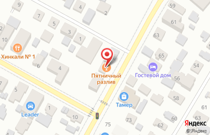 Мини-маркет Пятница на карте