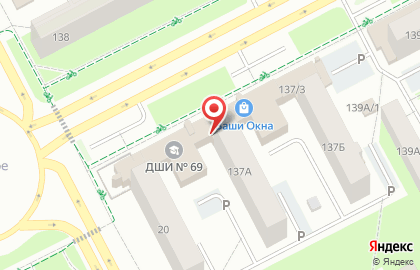 Банкомат МДМ Банк, филиал в г. Кемерово на проспекте Ленина, 137/2 на карте