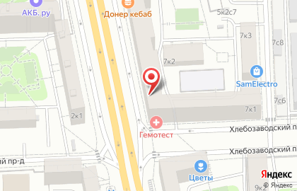 Магазин Красное & Белое в Москве на карте