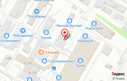 Магазин-салон Мир мозаики и камня в Советском районе на карте