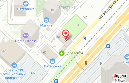 Магазин автозапчастей в Воронеже на карте