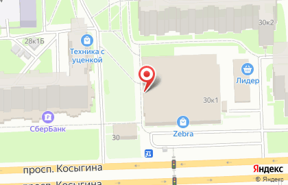 Торговая компания ЭТМ в Красногвардейском районе на карте