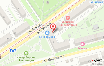 Банкомат Банк УРАЛСИБ, Кемеровский филиал на улице Обнорского, 1 на карте