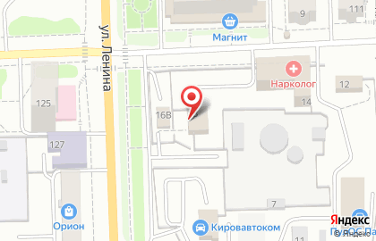 Туристическое агентство Эдельвейс на улице Ленина на карте
