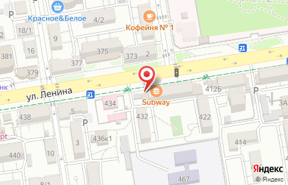 Аптека Доктор Чехов на улице Ленина на карте