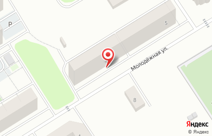 Парикмахерская Визит на Молодёжной улице на карте