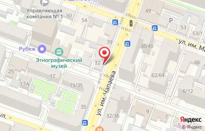 Магазин Рыжик в Октябрьском районе на карте