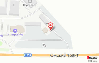 Автостоянка Капитан в Железнодорожном районе на карте