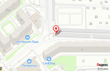 Мастерская по ремонту автомобилей по ремонту автомобилей на улице 250-летия Челябинска на карте