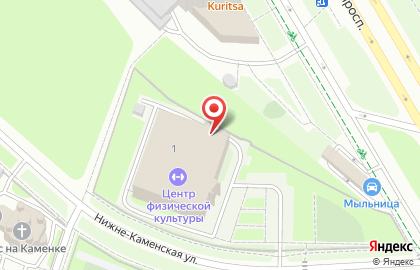 Газпром, спорта и здоровья, Приморский район на карте