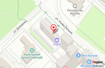 Интернет-аптека Eupharm на улице Улофа Пальме на карте