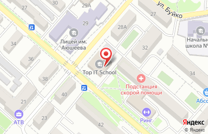 Торгово-сервисная компания Связьтелеком на Комсомольской улице на карте