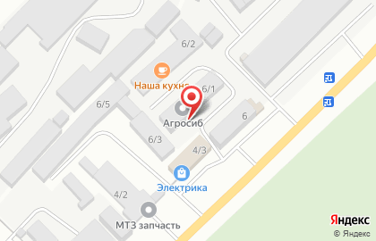 Торговая компания АгроСиб в Барнауле на карте