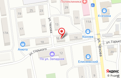 Мерси Агро Сахалин на улице Горького на карте