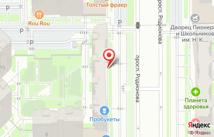 Строительная компания СпецСтрой в Центральном районе на карте