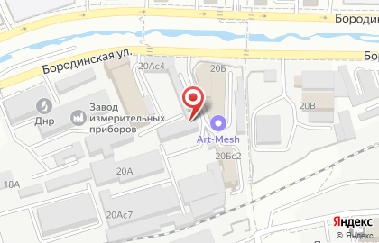 Бюро негосударственных экспертиз Ингвар групп на Бородинской улице на карте