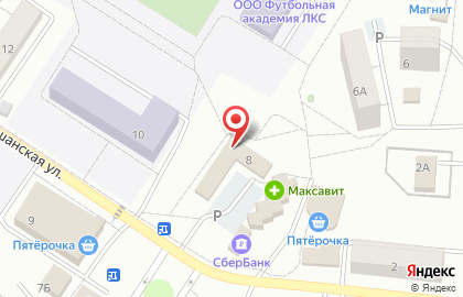 Магазин цветов в Липецке на карте