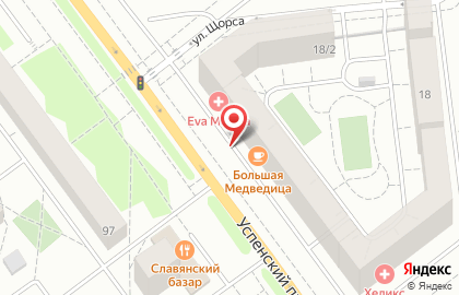 Магазин Красное & Белое на улице Ленина на карте
