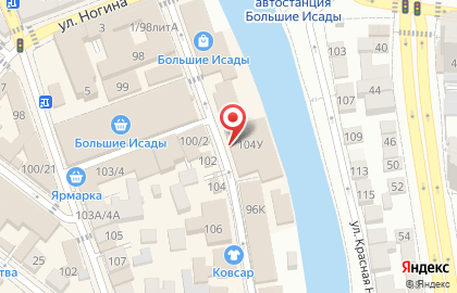 Магазин Белуга в Астрахани на карте