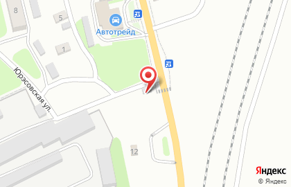 Шиномонтажная мастерская 13 дюймов на карте