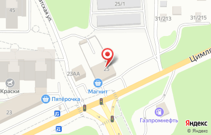 Магазин Марлин в Орджоникидзевском районе на карте