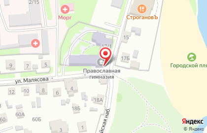 Свято-Тихоновская православная гимназия на карте