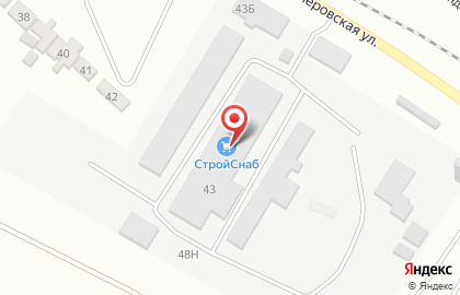 Компания СтройСнаб на Кемеровской улице на карте