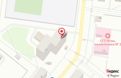 Продовольственный магазин Двинское подворье на улице Дзержинского на карте